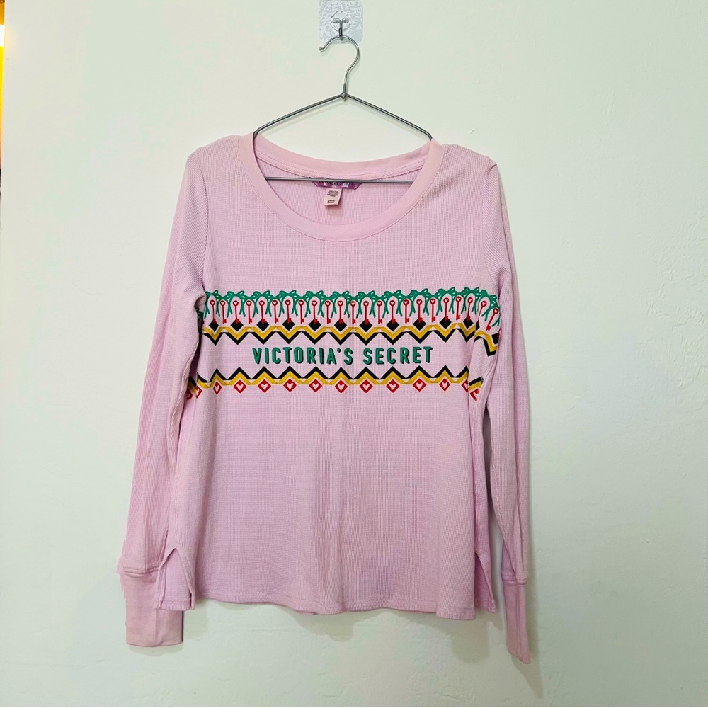 Victoria’s Secret Long Sleeve Christmas Thermal
